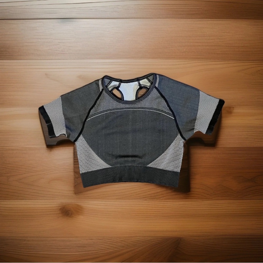 SPNEC Women Dark Grey Athletic Top S